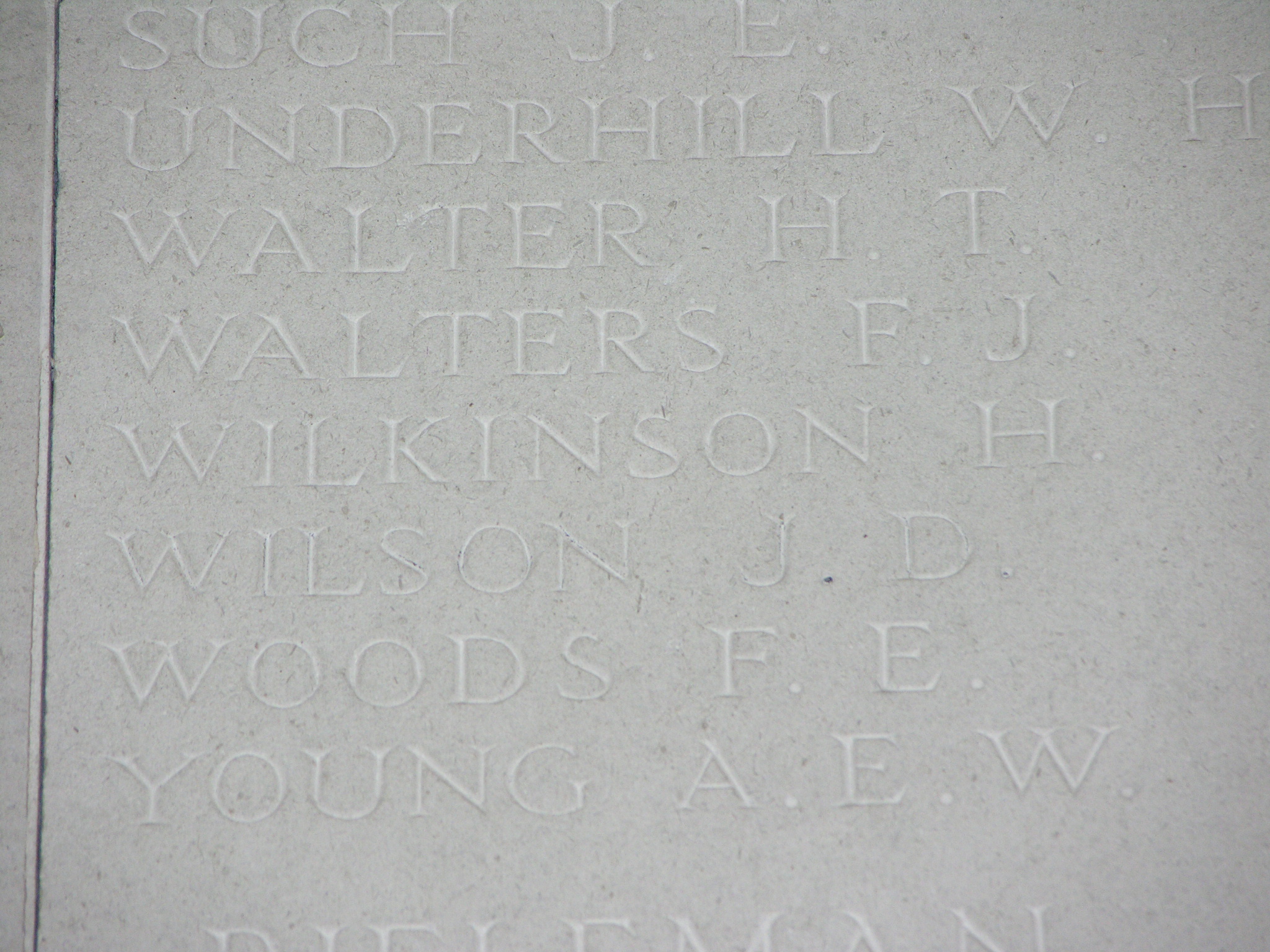 Photo from /search/photos/France/Pas de Calais/ARRAS MEMORIAL/ARRAS MEMORIAL_Walters_F J.JPG